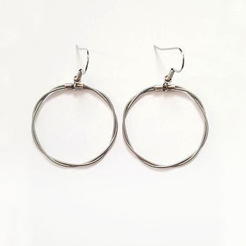 Guitar String Earrings